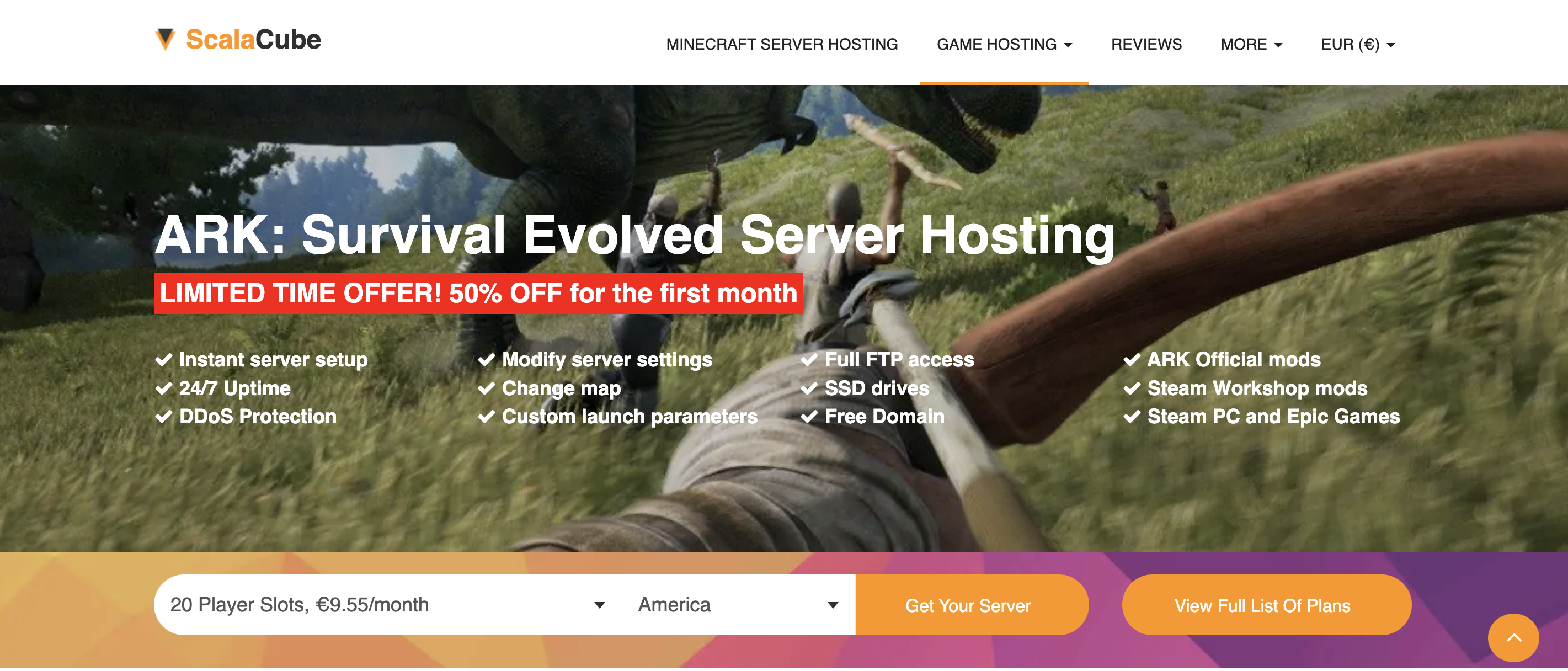 ScalaCube ARK Server Hosting