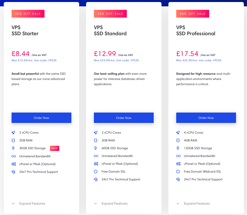 eUKhost VPS hosting