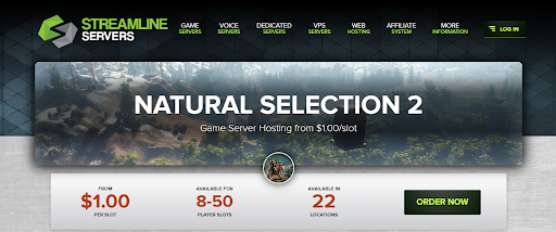 Natural Selection 2 dedicated server by Streamline servers