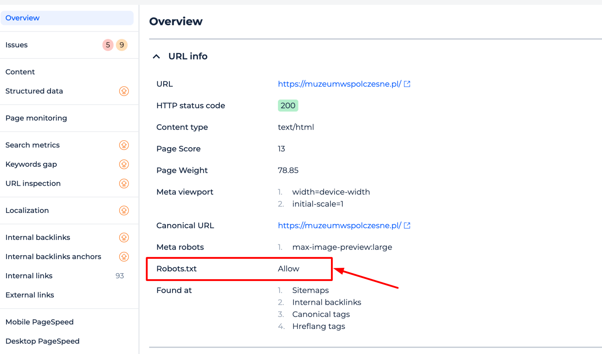 robots.txt Tester Sitechecker