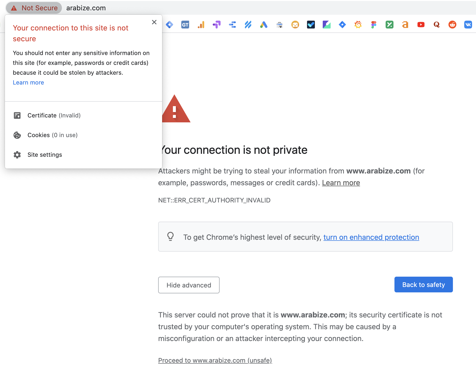 site audit ssl check