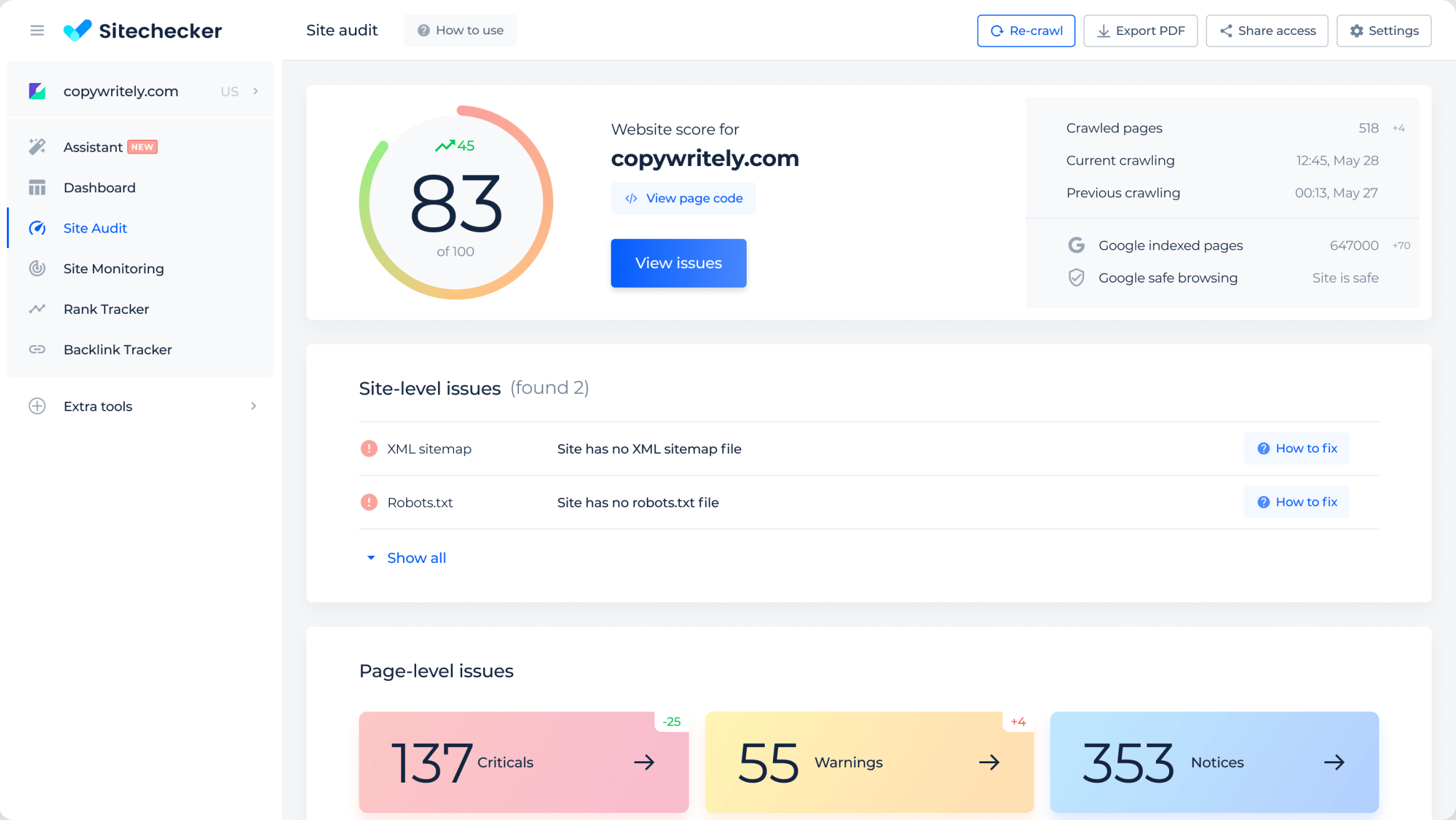 Quick guide of using website SEO checker