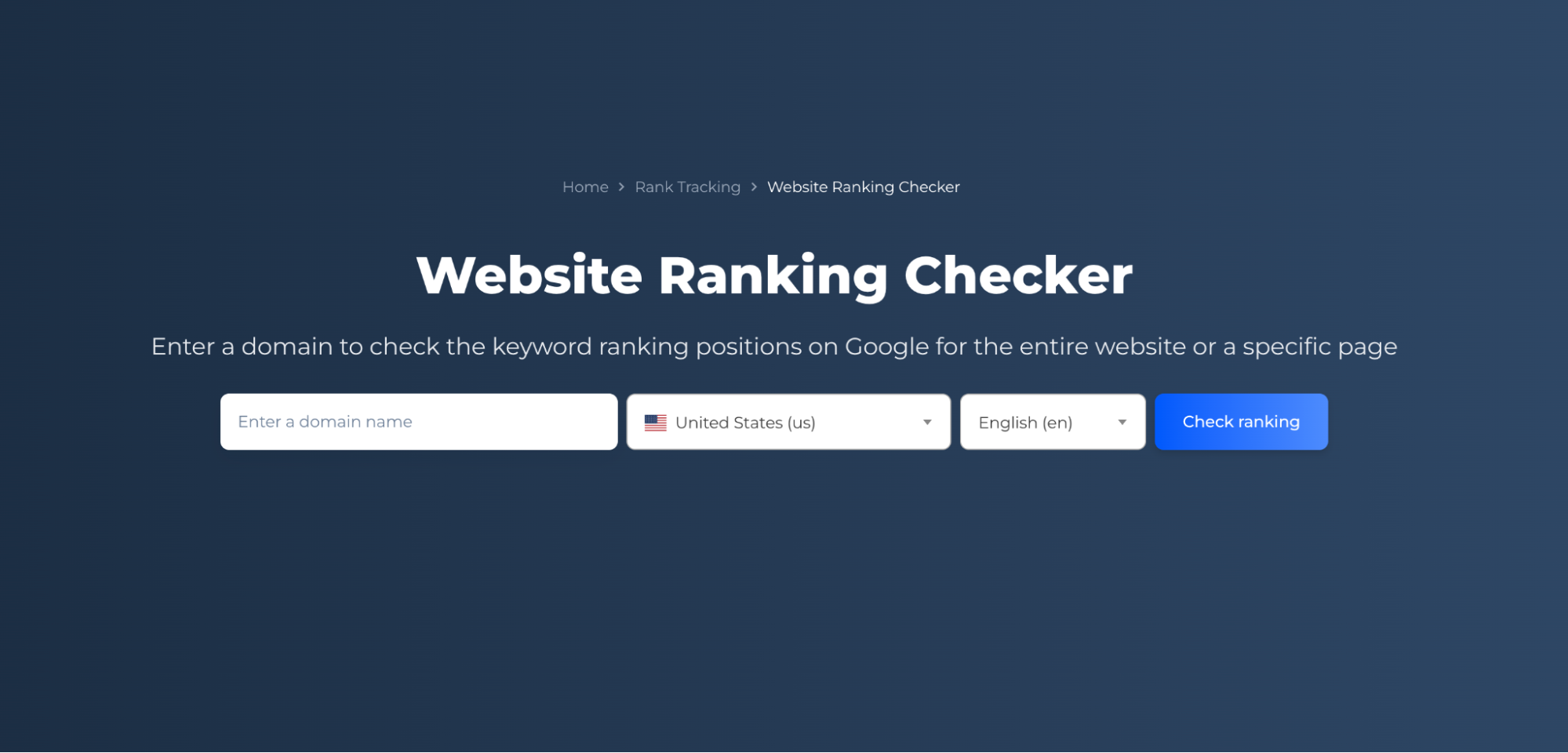 Keyword Rank Checker